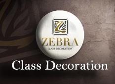 Zebra class decoration