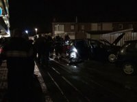 Autobrand parkeerplaats Warande