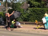 Scooter ongeval Wollenbergstraat Waalre