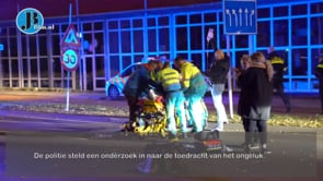 calamiteiten Veldhoven busje fietser