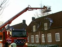 Schoorsteenbrand Valkenierstraat