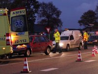 Ongeluk fietser Luikerweg