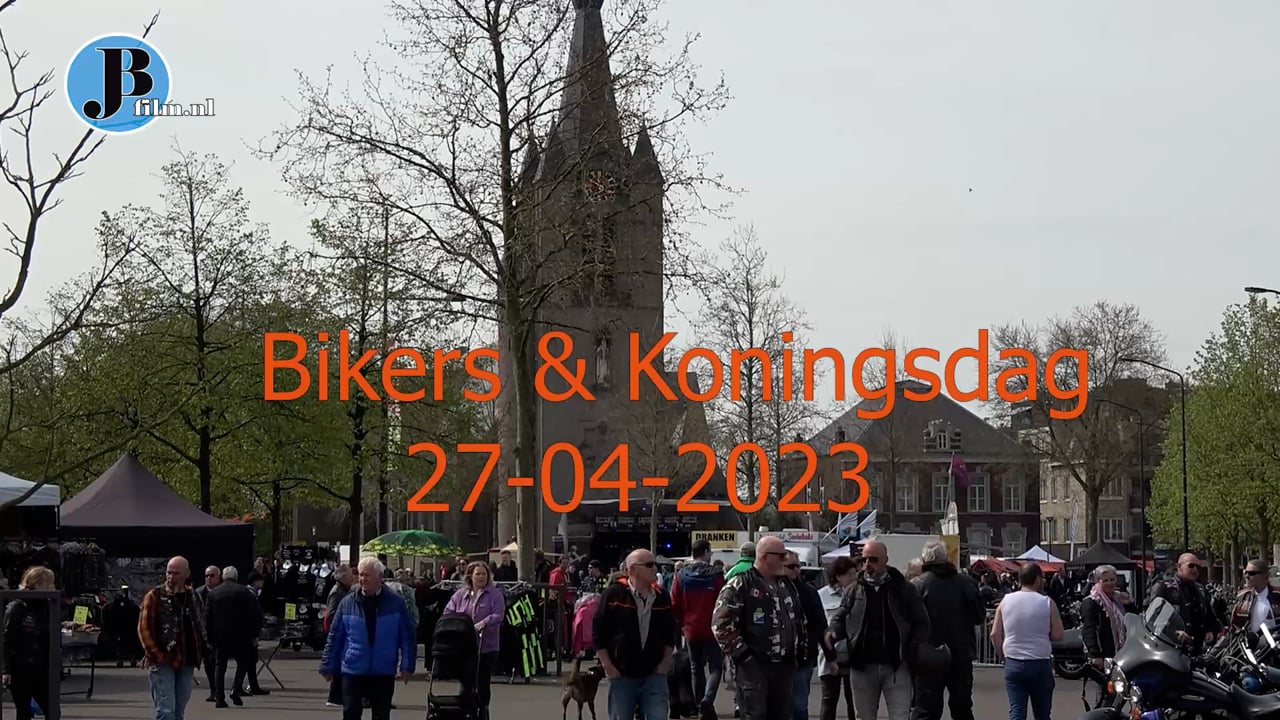 bikers en koningsdag 27-04-2023