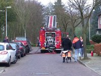 Brand in schuur aan de Nieuwstraat